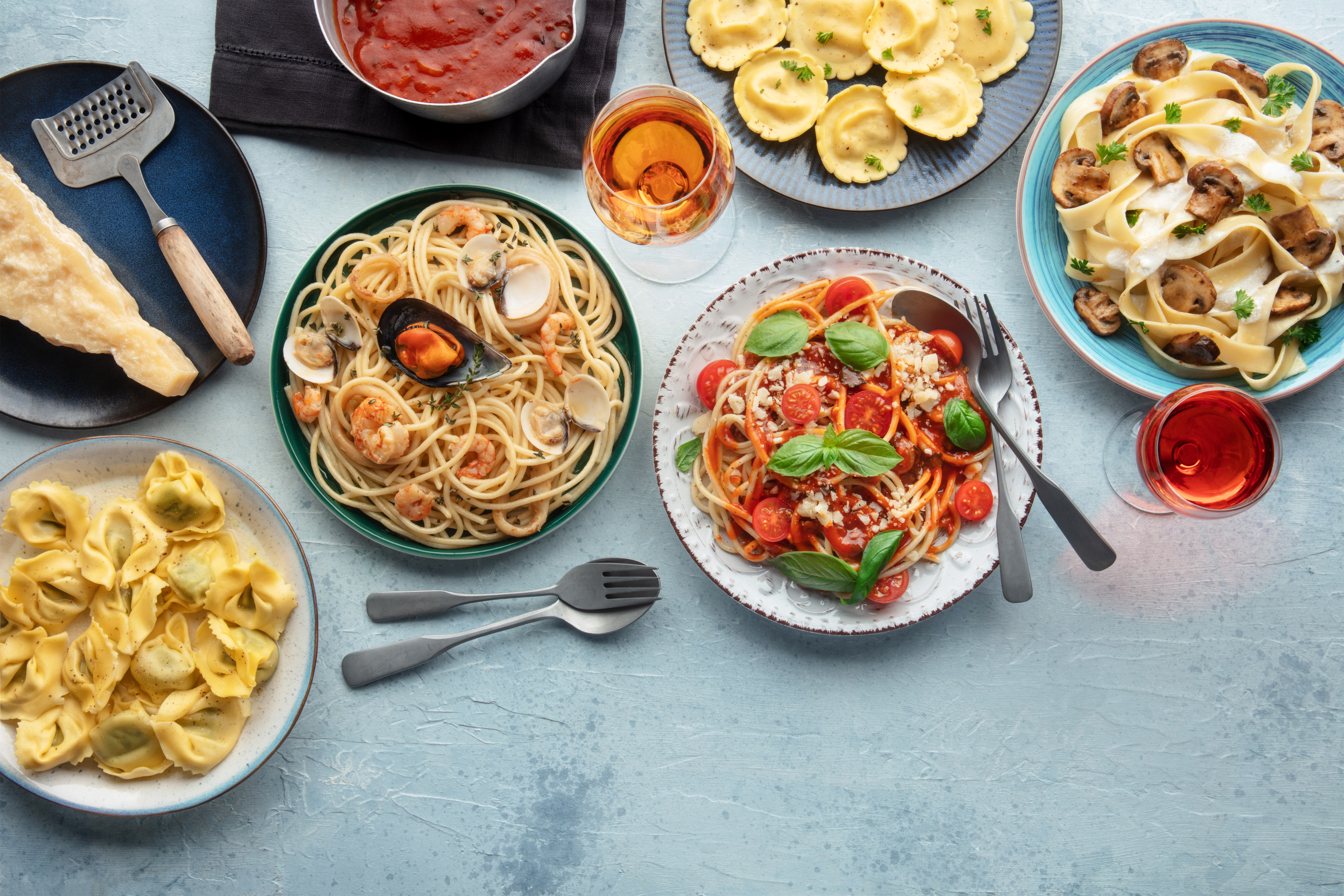 Salsa Names Salsas para pasta: unas ideas con los productos de Custom Culinary®